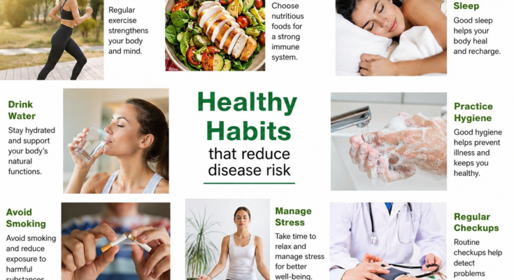 Healthy Habits That May Reduce Disease Risk